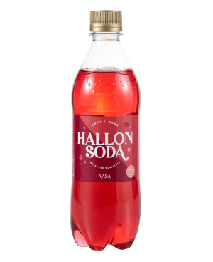 VASA Hallonsoda 0,5 l PET